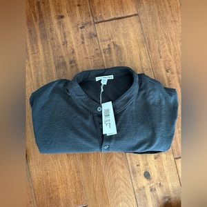 James perse dark gray Henley - XS NEW